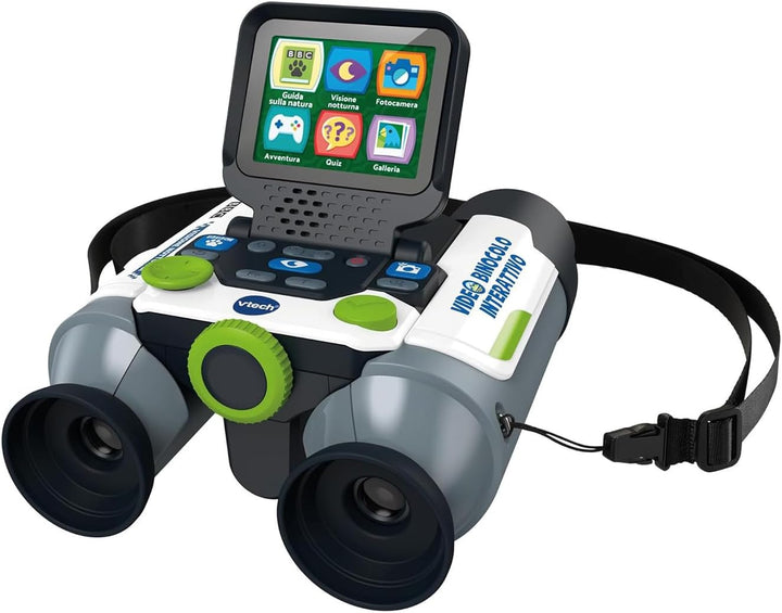 VTech Interaktives Video, Fernglas für Kinder mit 6 Spielmodi, LCD-Farbbildschirm, über 700 integrie