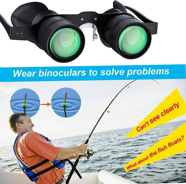 Kleines Angel Fernglas, Tragbar Freihändige Opernbrille, Freihändiges Fernglas, Teleskop, 10 Fach Zo