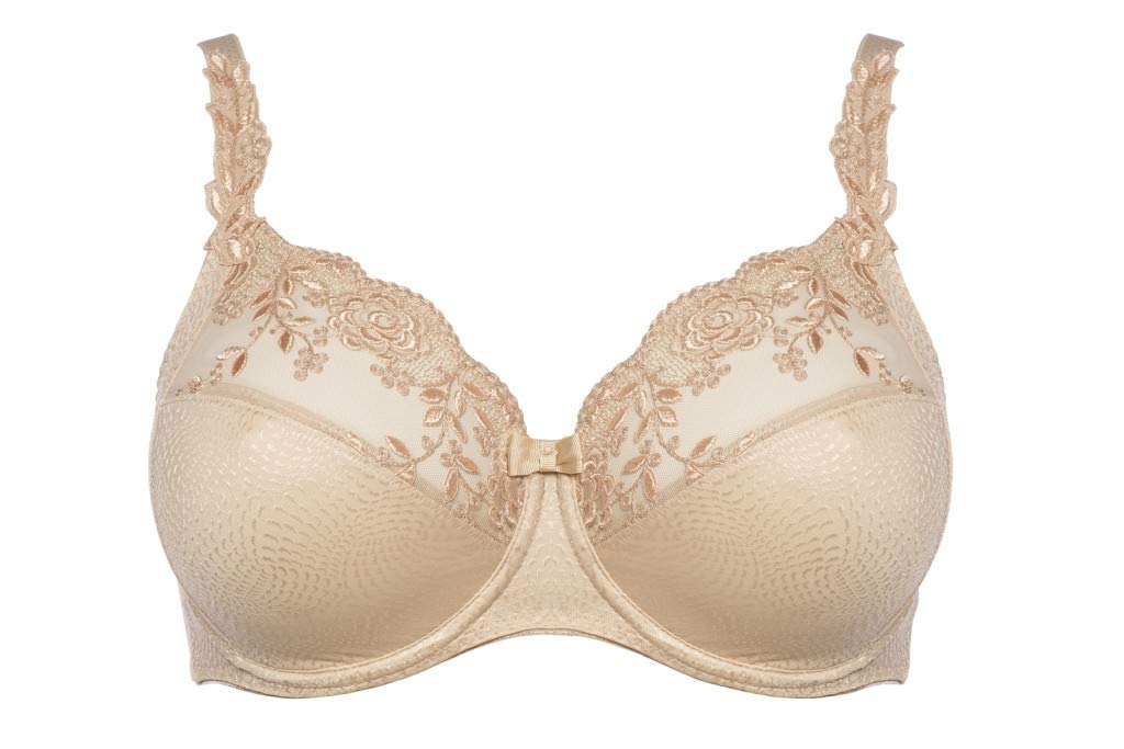 ulla Lingerie féminine BH Ella Cup B-G mit Bügel 3623 Biskuit 75G, Biskuit 75G
