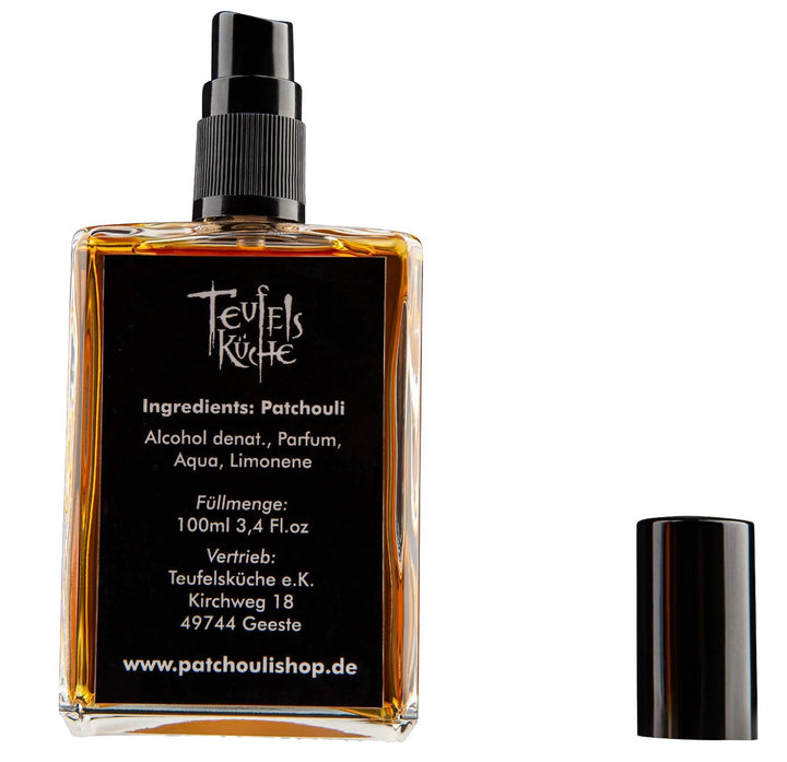 Teufelsküche Patchouli Natur, original wie in den 70er/80er Jahren, Eau de Parfum unisex, Gothic Par