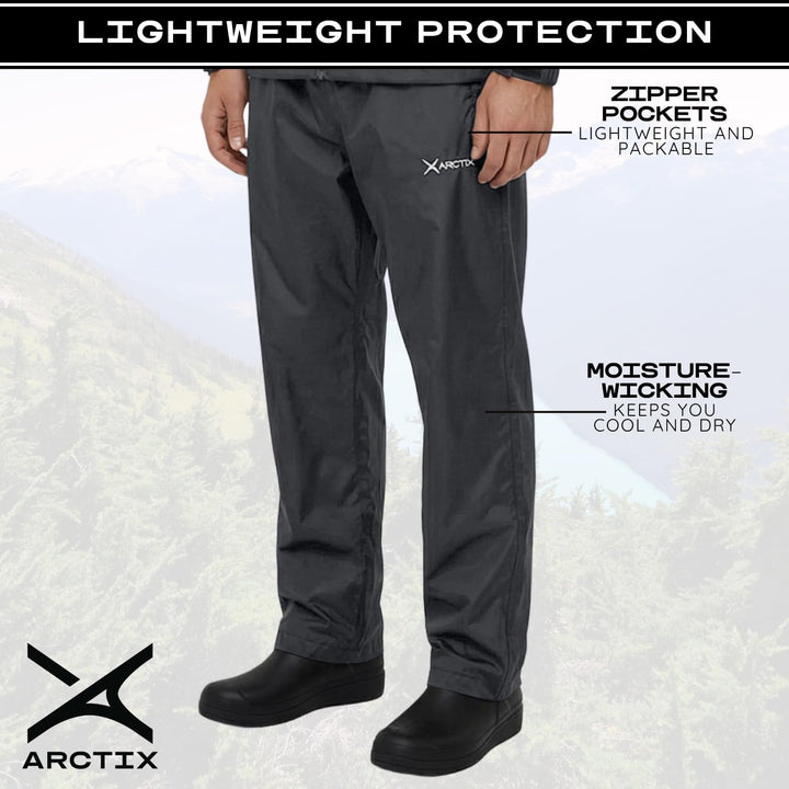 ARCTIX Herren Rain Pant Storm Regenhose 3XL Lang Dunkelgrau, 3XL Lang Dunkelgrau