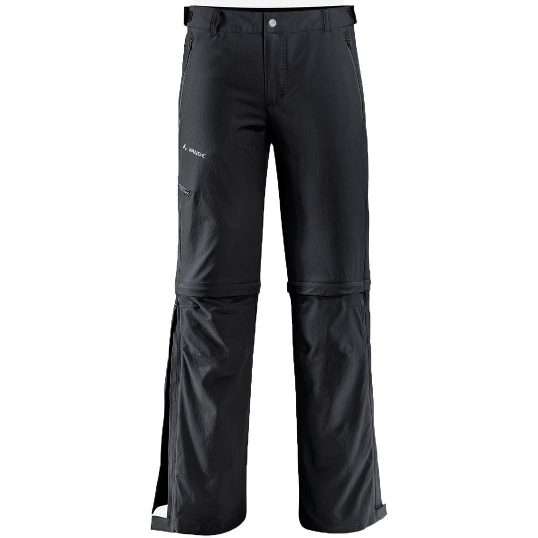 VAUDE Herren Hose Men's Farley Stretch T-zip Pants Ii Schwarz 46, Schwarz 46