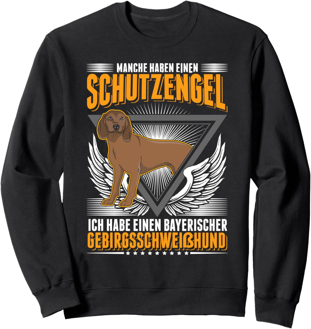 Bayerischer Gebirgsschweisshund Schutzengel BGS Hund Sweatshirt