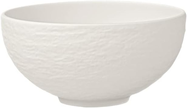 Villeroy &amp; Boch - Manufacture Rock Suppen Bol, 300 ml, 12,5 cm, 4er Set, Premium Porzellan, spülmasc