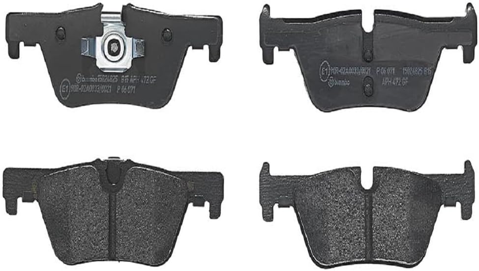 Brembo P06071 Hintere Bremsbeläge, Anzahl 4