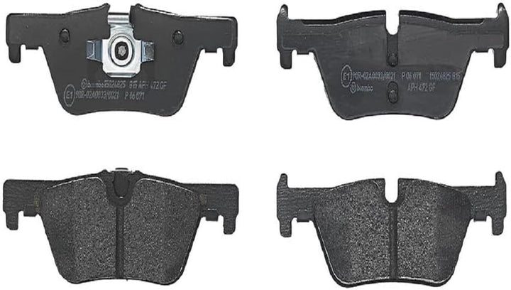 Brembo P06071 Hintere Bremsbeläge, Anzahl 4