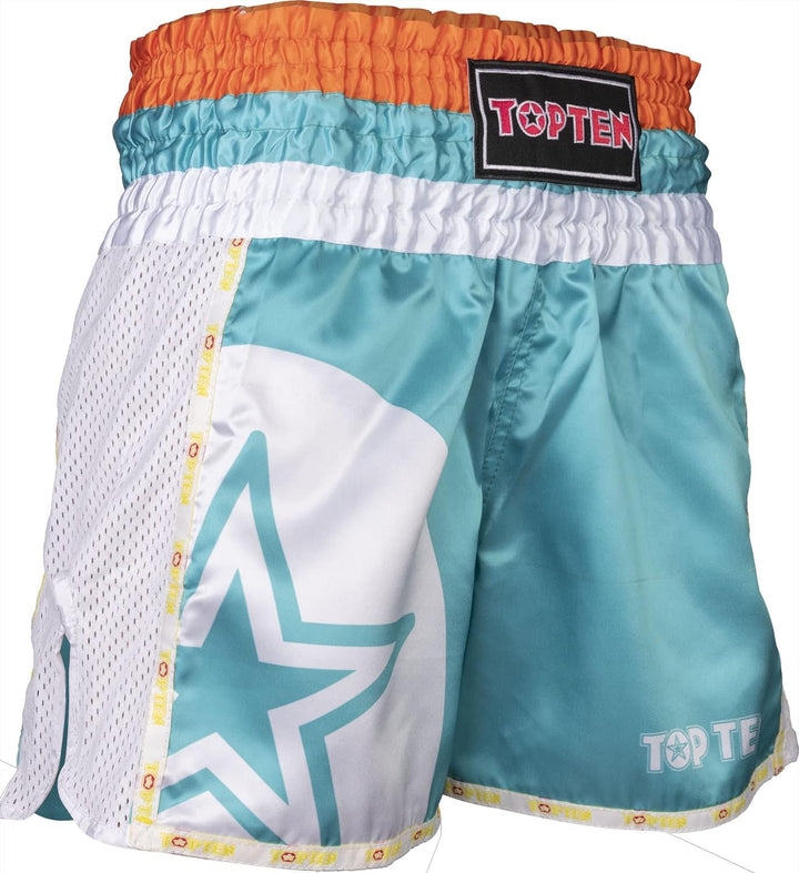 TopTen Thaibox-Shorts „Star“ L Grün, L Grün