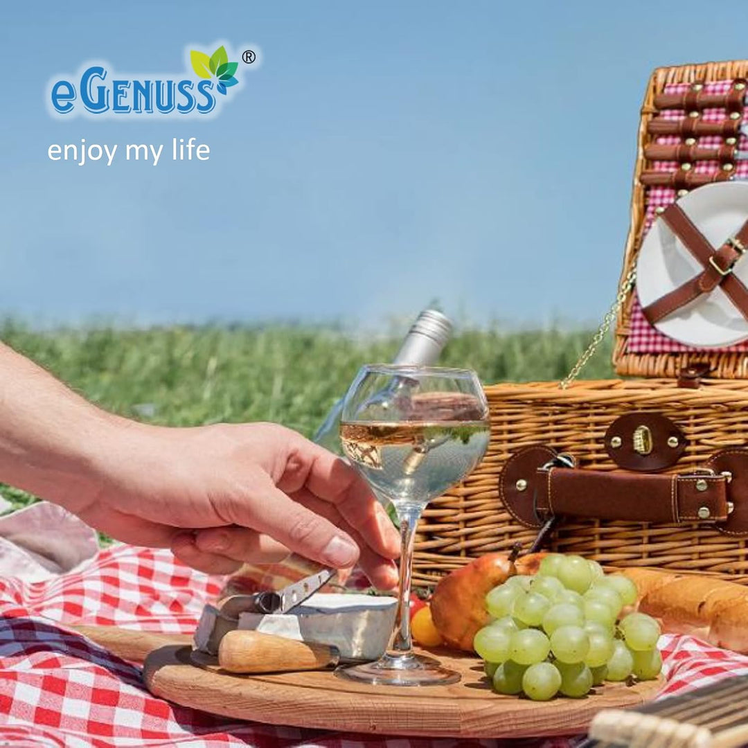 eGenuss 2 Sets Picknickdecke 200x200 cm wasserdicht isolierend abwaschbar faltbar kleines Packmass |