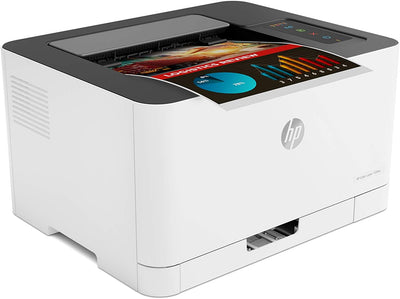 HP Color Laser 150nw Farb-Laserdrucker (Drucker, USB, LAN, WLAN),weiss-grau Drucker WLAN