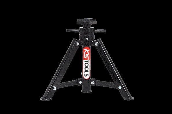 KS Tools 160.0441 Stahl-Spindel-Unterstellbock, 12t, 456-710mm
