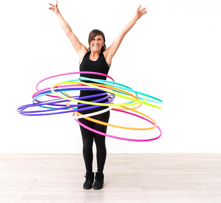 Hula Hoop Circle - Perfect Hoop and 2 diameters with 20mm Tube - Fitness Exercise Hoop, Gymnastic Ho