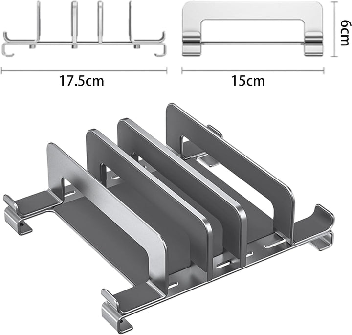 FGXY Vertikaler Laptop Ständer Halter Dock, Einstellbar Vertikal Laptop Ständer, Adjustable Vertical