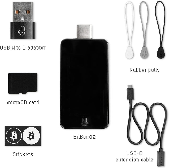 BitBox02 Wallet für Bitcoin - Schweizer Hardware-Wallet für sicheres Cold Storage - komplett auf Deu