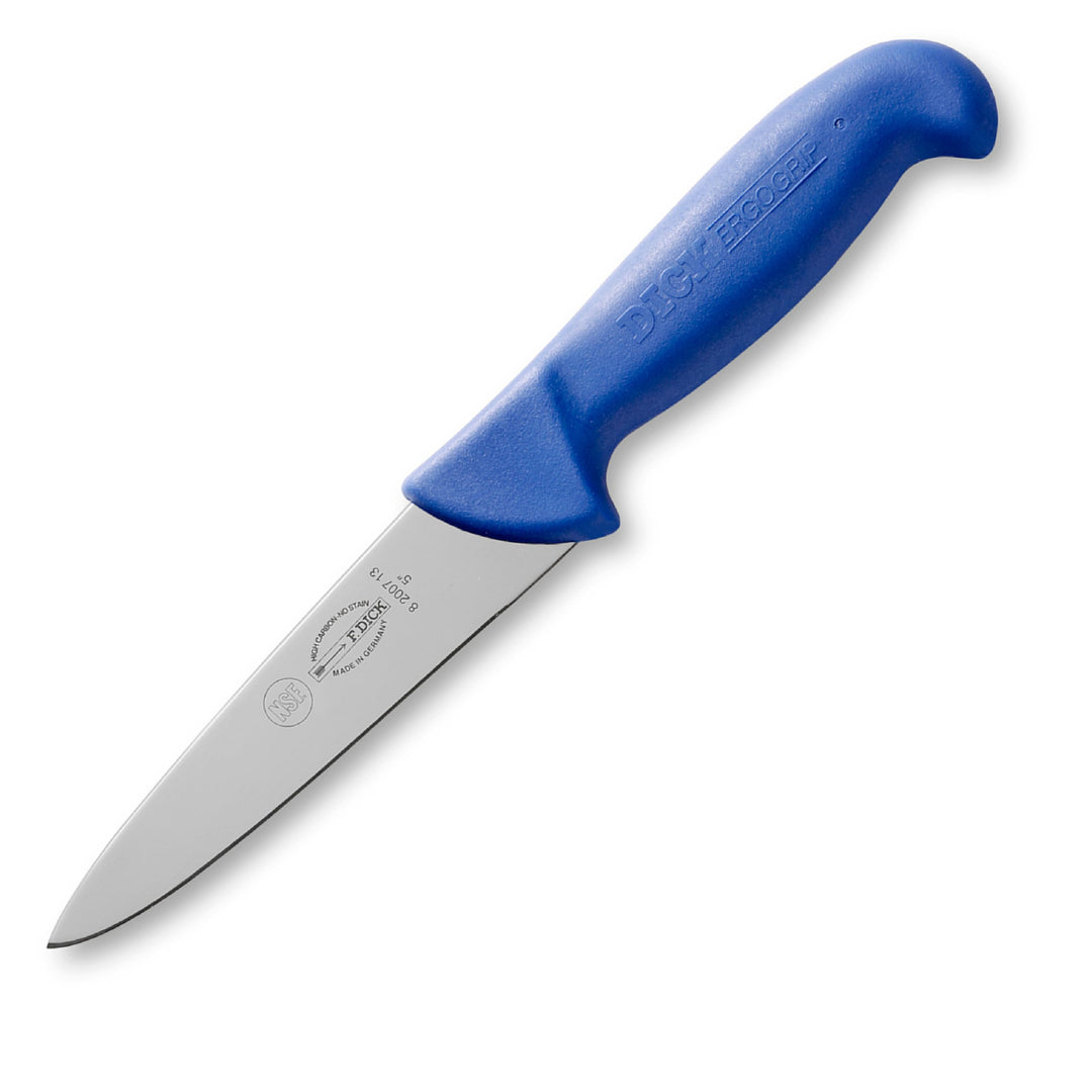 F. Dick Stechmesser/Schlachtmesser ErgoGrip (Klinge Messer 13 cm, Messerstahl rostfrei, 56 HRC) -820