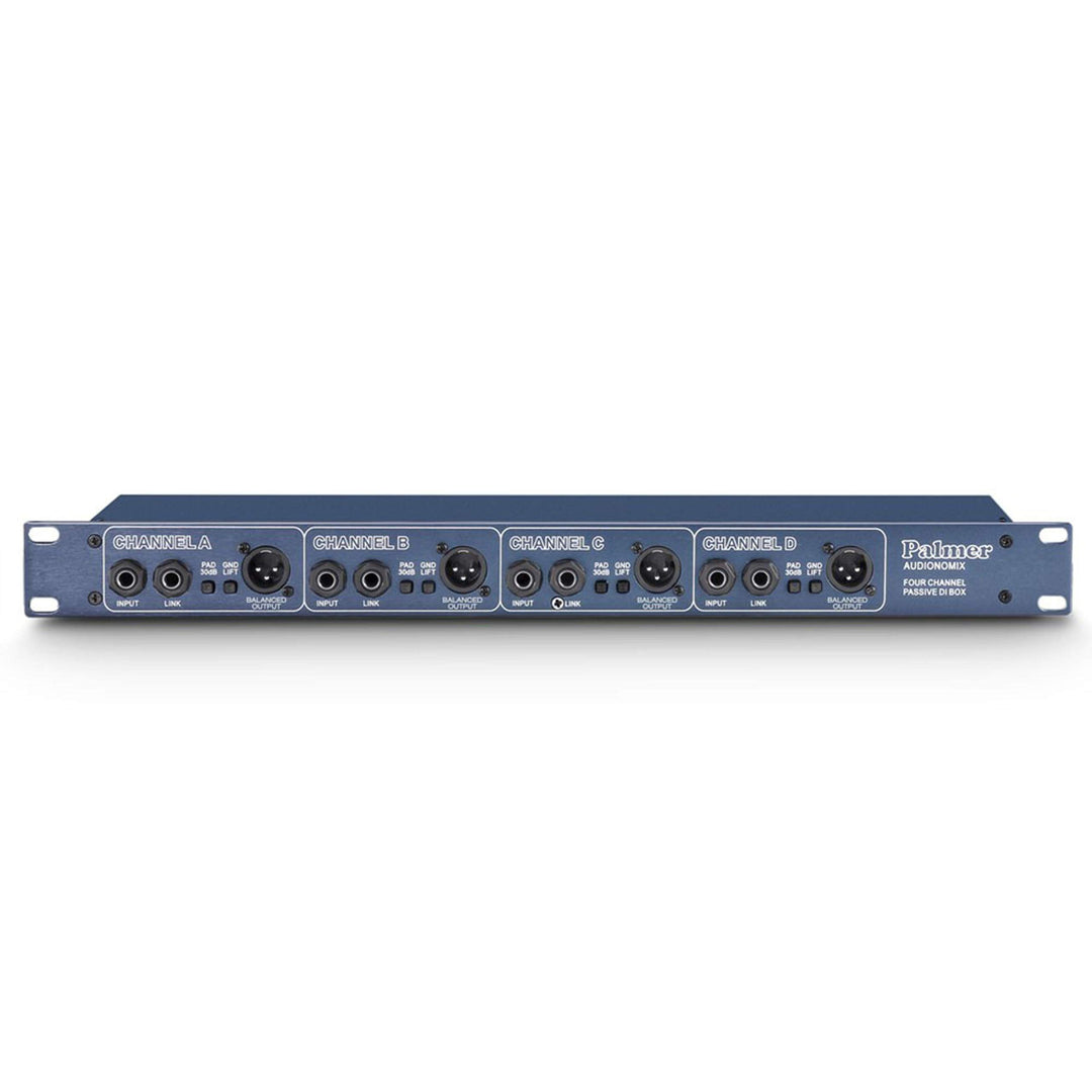Palmer PAN 03 PASS 19" DI-Box 4 Kanal passiv, 4 Kanal passiv