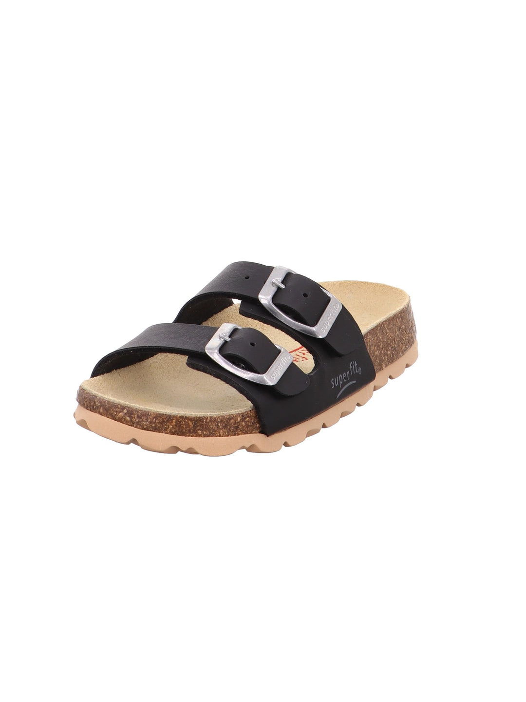 Superfit FUSSBETTPANTOFFEL Hausschuhe 1-800111 Jungen 24 EU Schwarz 0000, 24 EU Schwarz 0000