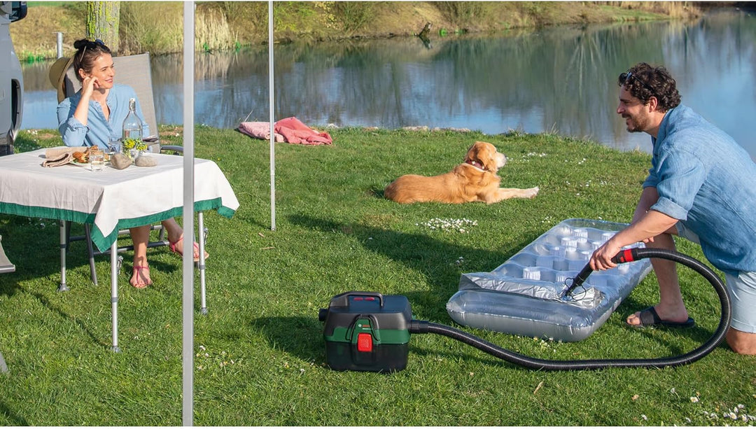 Bosch Akku Nass- und Trockensauger AdvancedVac 18V-8 (ohne Akku, 18 Volt System, mit Zubehörset, im