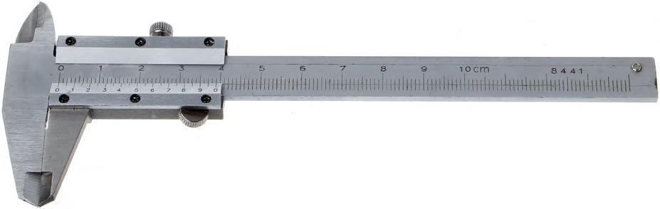 Messschieber, Mini-Messschieber, 0–100 mm Messgerät, Tasche, Edelstahl, metrisch, Maschinist
