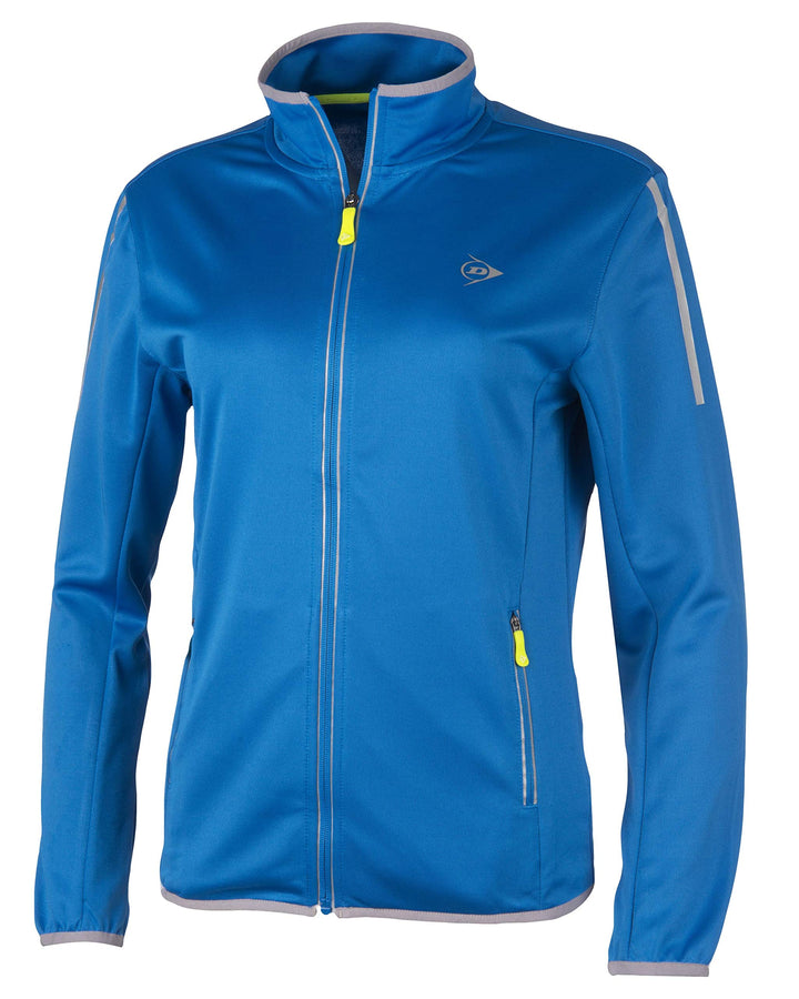 Dunlop Sport Damen Club Line Ladies Knitted Jacket M Blau, M Blau