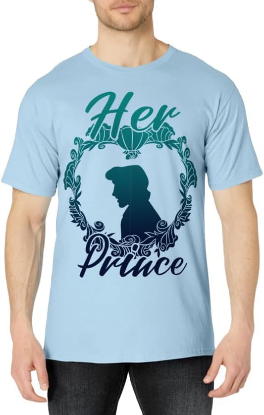 Disney Little Mermaid Eric Her Prince Couples T-Shirt