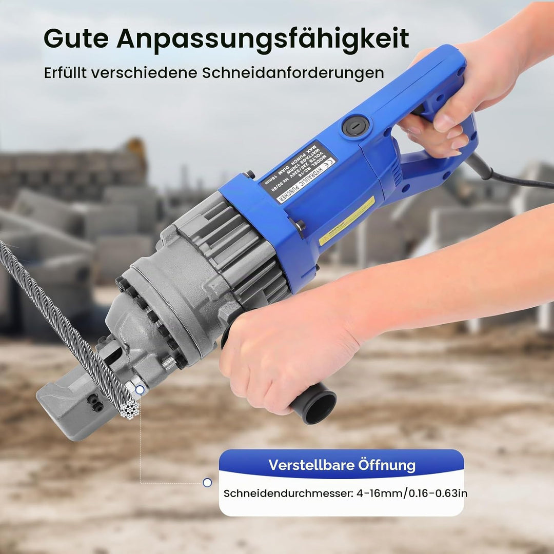 850W Bewehrungsstahlschneider, Elektrische Hydraulischer Baustahlschneider, Bolzenschneider, Blechkn
