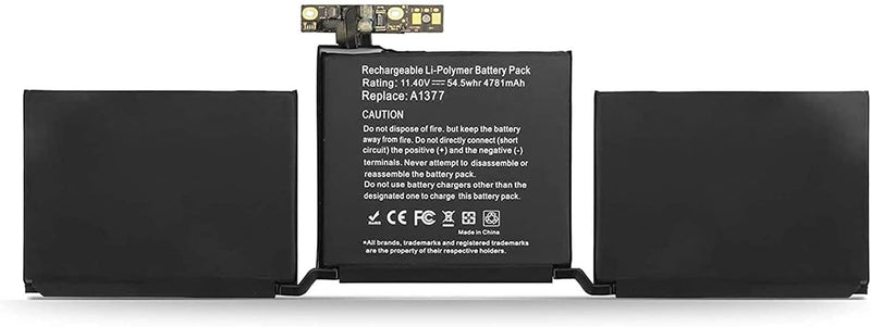 WYGUO A1713 Laptop Batterie Ersatz für MacBook Pro 13" A1708 Late 2016 Mid 2017 EMC 3164 2978 MLL42L