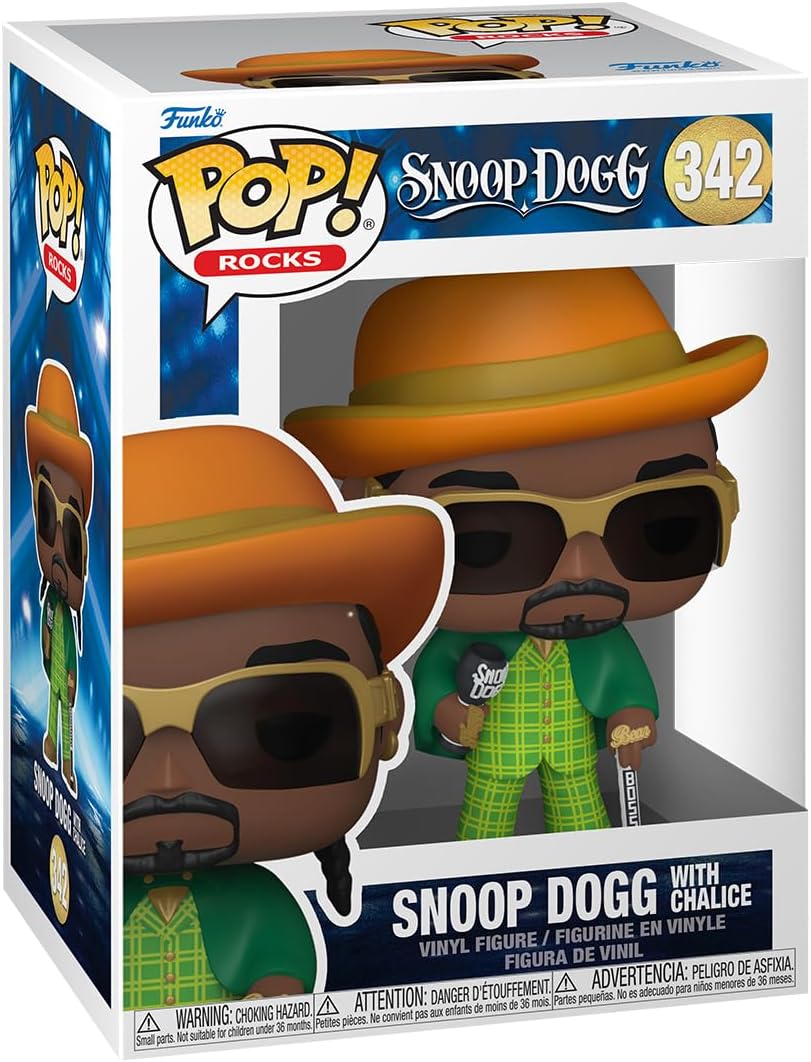 Funko Pop! Rocks: Snoop Dogg - 1/6 Quote Für Seltene Chase-Variantealice - Vinyl-Sammelfigur - Gesch