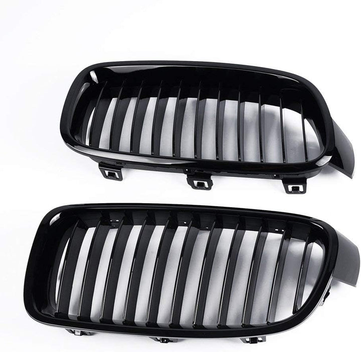 Glänzendes schwarzes F30 Kühlergrill, ABS-Front-Ersatz-Hauben-Nieren-Grill für 3er-Serie F30 F31 F35