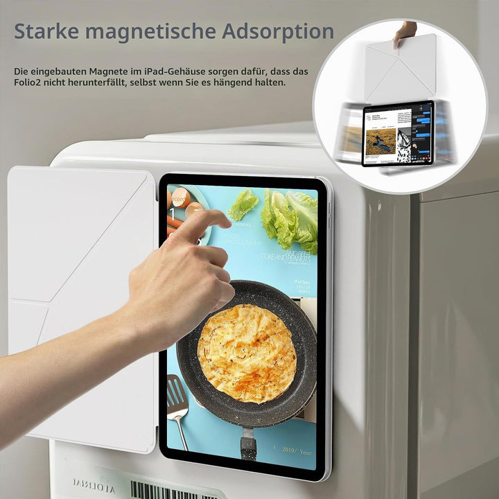Hülle für iPad (A16) 11. Generation 11 Zoll 2025, iPad 10. Generation 10,9 Zoll 2022, Ultradünn Stos
