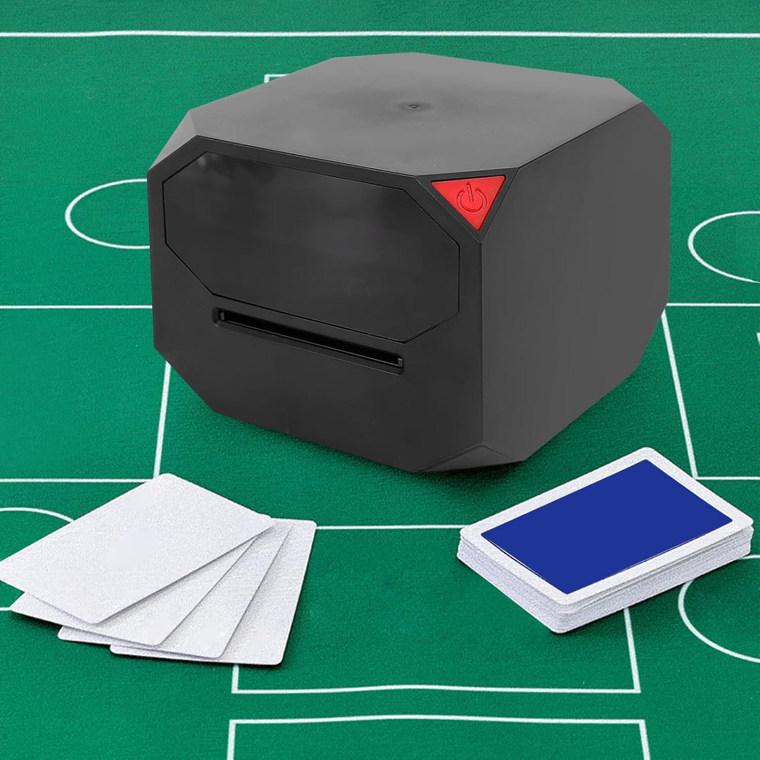 Ejoyous Kartenmischmaschine und Austeiler, Automatischer Kartengeber Karten Mischgerät Automatischer