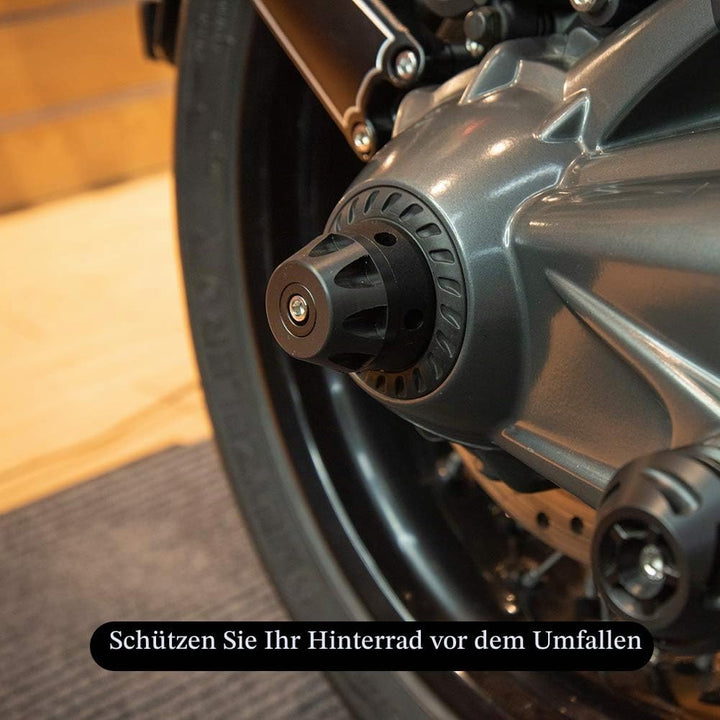 Motorrad hinten Refit Rad Gabel Achse Sliders Cap Pad Crash Protector Kompatibel mit R NINE T 2014-2