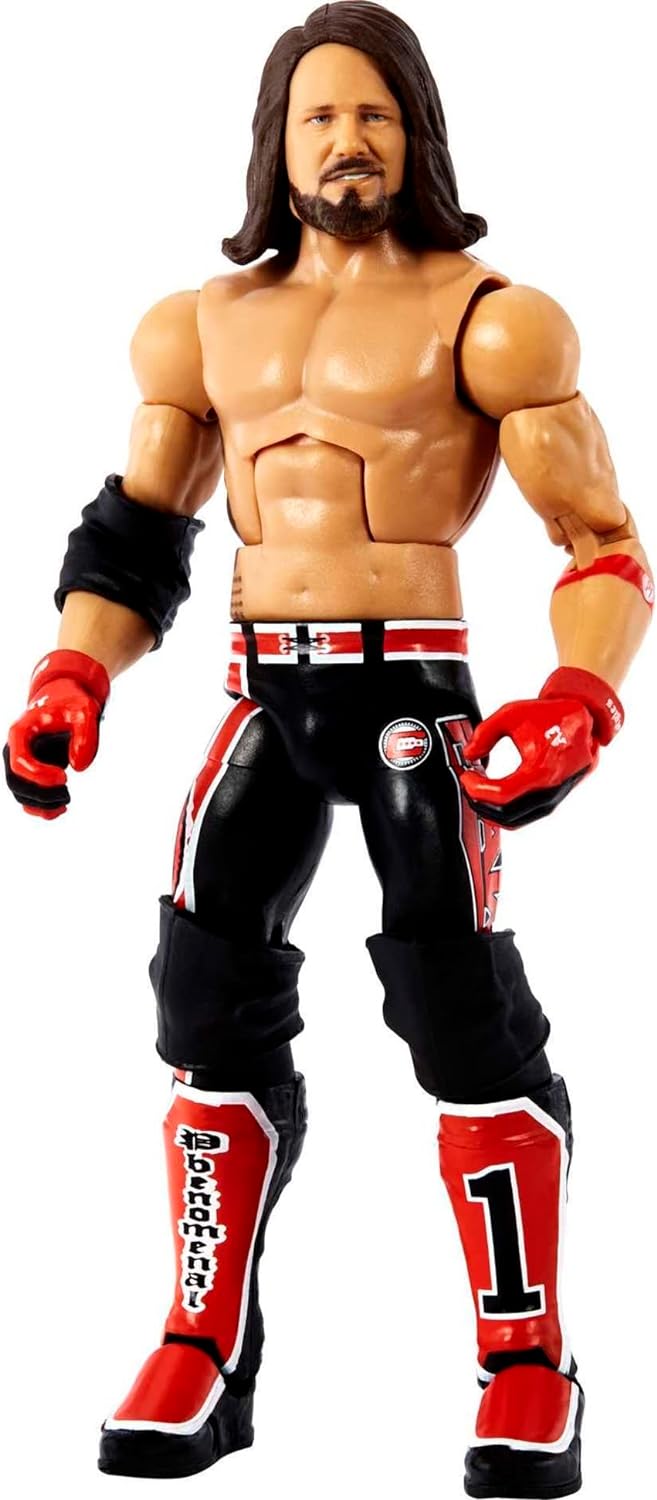 WWE AJ Styles Survivor Series Elite Collection Actionfigur Rick Rude Build-A-Figure Parts, Sammlerst