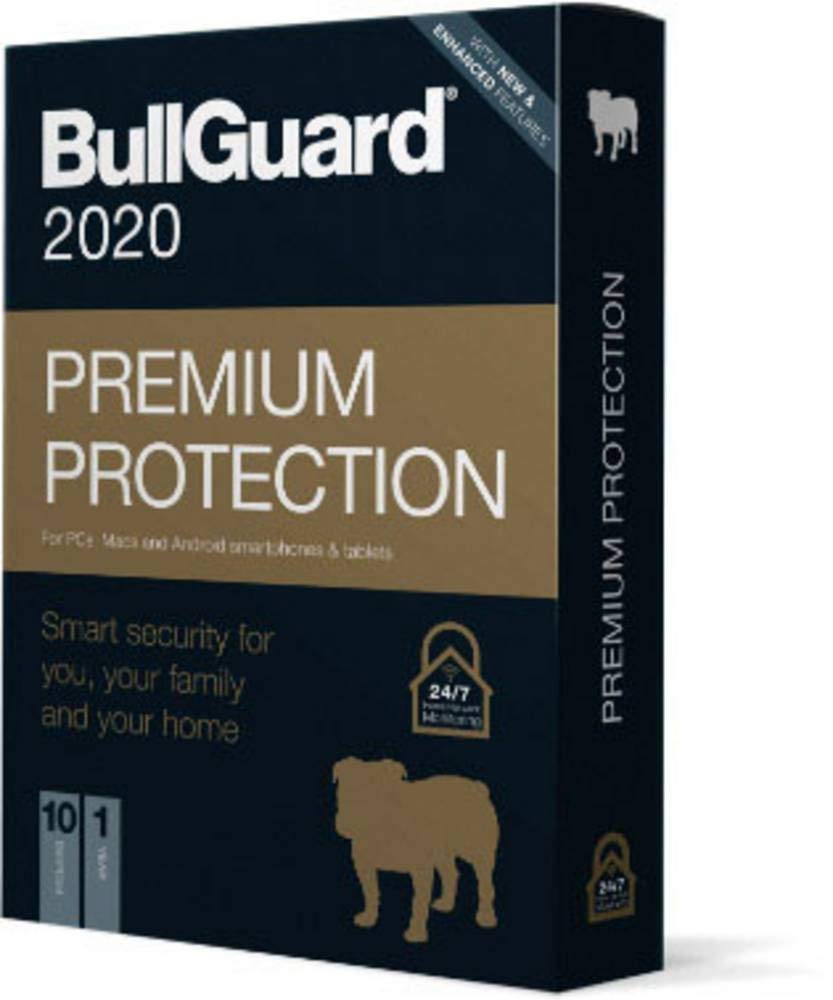Bullguard Premium Protection 2020 10 U Jahreslizenz, 10 Lizenzen Windows, Mac, Android Sicherheits-S