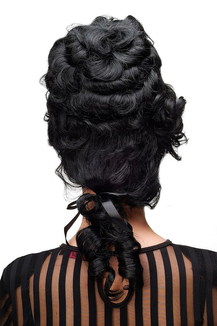 WIG ME UP - L.COLONIAL.Lady-1 Damenperücke Qualitätsperücke Perücke Barock Kolonial Turmfrisur Beehi