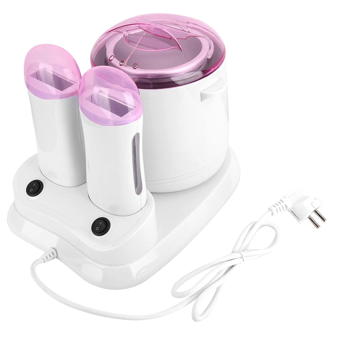 800 Ml Heisswachswärmer-Maschine Zur Haarentfernung, 3-in-1-Elektro-Wachsheizung für Frauen und Männ