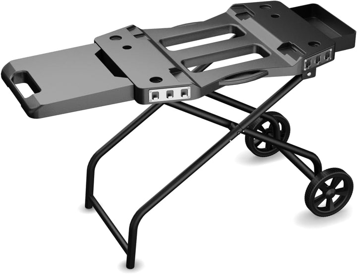 Denmay Tragbarer Grillwagen für Ninja Woodfire OG700 Serie, faltbarer Outdoor Grillständer für Ninja