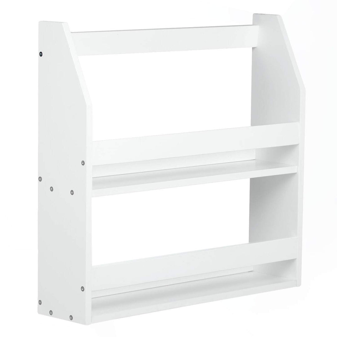 Homestyle4u 1996, Wandregal Weiss, Hängeregal Küchenregal Bücherregal Regal Holz