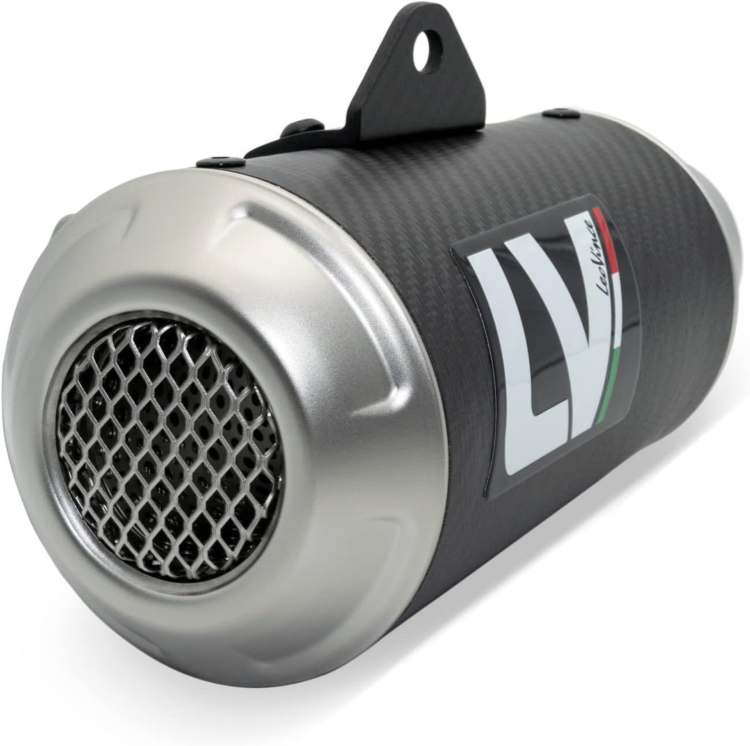 Endschalldämpfer LeoVince SLIP-ON SBK LV-10, Carbon, Edelstahl Kappe, mit Zulassung für Kawasaki Z 9