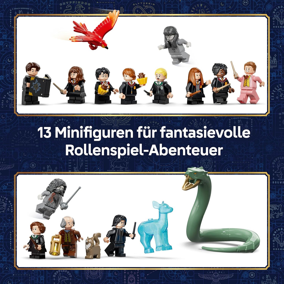 LEGO Harry Potter Schloss Hogwarts: Ostflügel Spielzeug - Miniatur Modellbausatz mit 13 Minifiguren