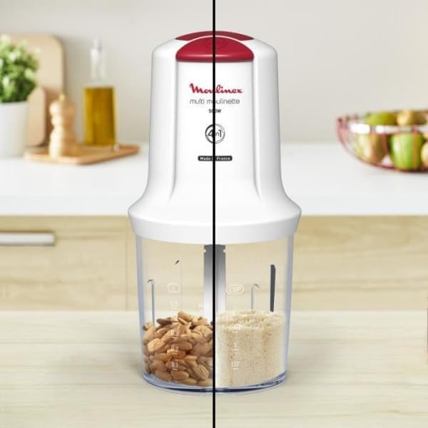 Moulinex - Hakmolen multi moulinette 400w - 500ml - 200gr - 2 snelheden