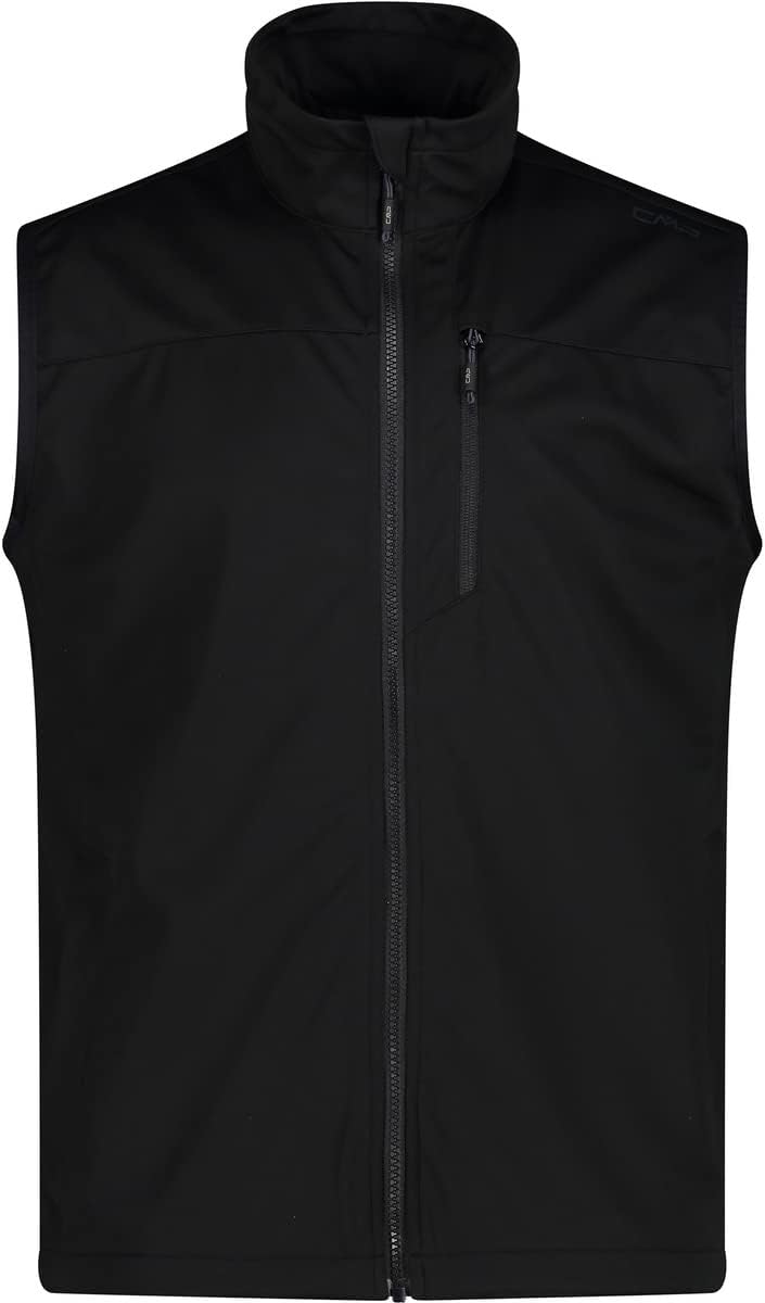 CMP Herren Vest Light Softshell Weste 48 Schwarz, 48 Schwarz