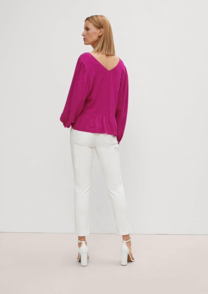 comma Damen Bluse 40 4487_pink, 40 4487_pink