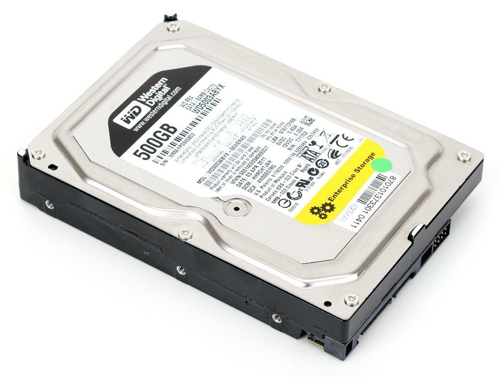 Western Digital WD5003ABYX RE4 500GB interne Festplatte (8,8 cm (3,5 Zoll), 7200rpm, 64 MB Cache)