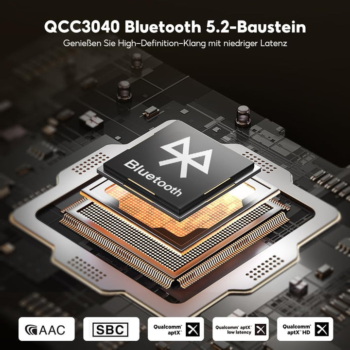 AIYIMA B07 Bluetooth 5.2 Verstärker TPA3255 2.1 Kanal Subwoofer Verstärker 300Wx2+300W für Home Desk