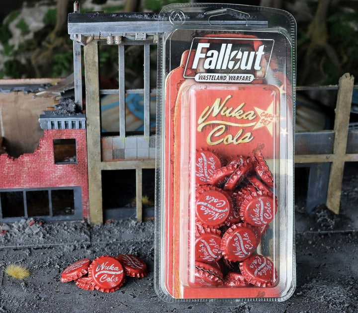 Modiphius Entertainment Fallout: Wasteland Warfare - Nuka Cola Caps Set - EN