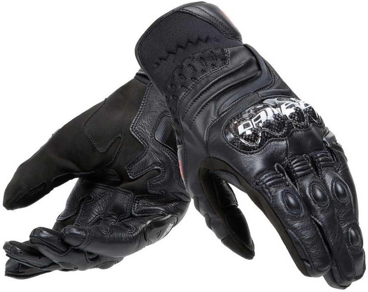 Dainese Carbon 4 Short Motorradhandschuhe L BLACK/BLACK, L BLACK/BLACK