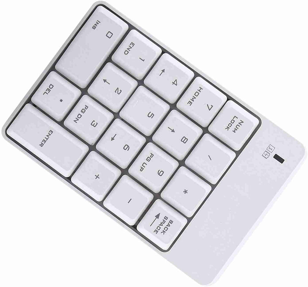 Wireless USB Numpad, 2,4 GHz -Nummer Tastatur -Kompakt -Design für Notebook -Benutzer, Kompatibel mi