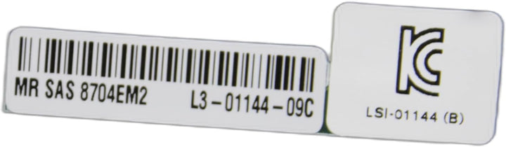 LSI Logic LSI00177 MegaRAID Controller Kit (4-Port, 8X PCIe, 128MB, RAID 0/1/5/6/10)