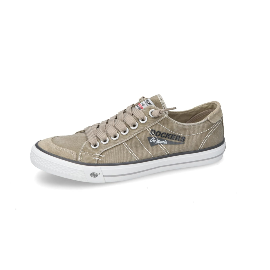 Dockers by Gerli Herren Low-Top Sneaker, Männer Halbschuhe 41 EU Sand 30st027 790450, 41 EU Sand 30s