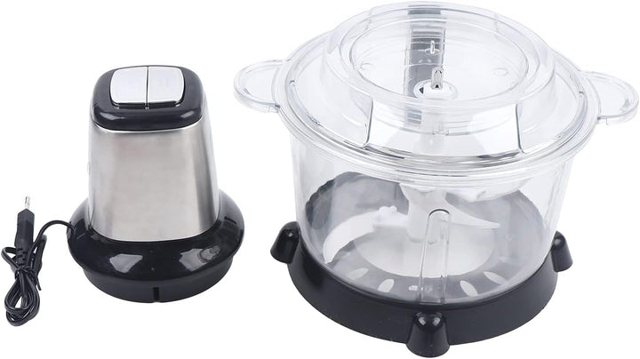 5 Liter Edelstahl Elektrisch Zerkleinerer Häcksler mit 4 Edelstahlklingen 300W 10000rpm Mixer Food C